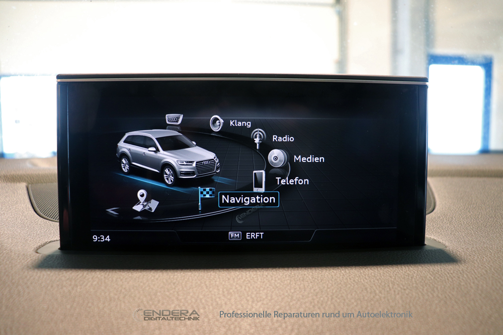 Navigation Display Ausfall Audi Q7 4M